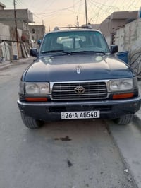 سيارة لاند كروزس ليلى علوي موديل 1991 كير عادي رقم صلاح الدين مشروع وط...