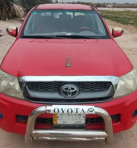 السلام عليكم تيوتا هايلوكس موديل 2011 الشاصي 19 الساير   رقم مثنى شرط السياره مكفوله كفاله عامه السياره باسمي شرط المداوره ثاني يوم گير عادي   الاستفسار على هذا الرقم ***********  و يجي خاص
