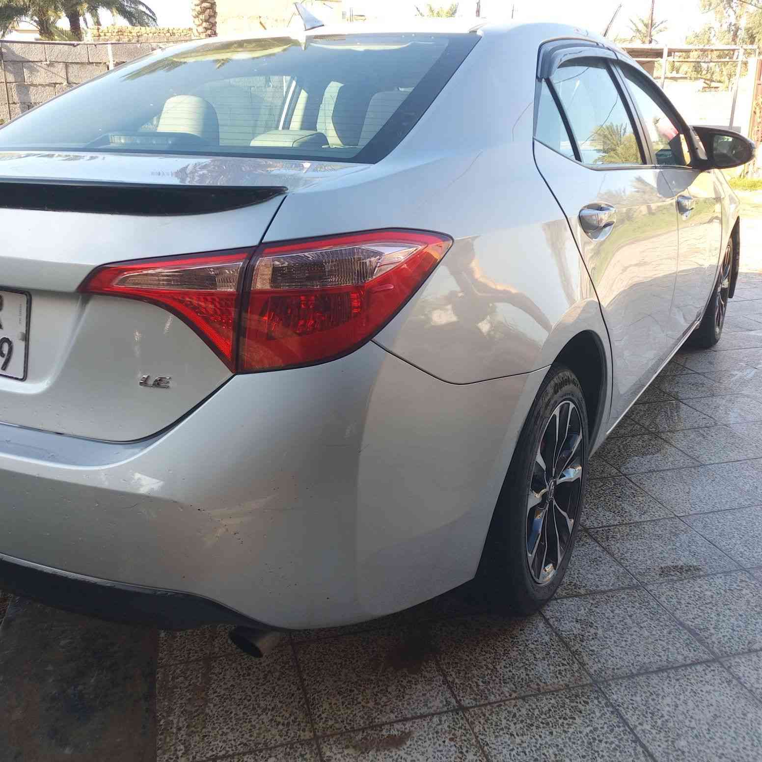 السلام عليكم 
للبيع كورلا موديل 2018 
مواصفات معروفه 
كير محرك تبريد تدفئه كله جديد 
تخم تاير حداديه صدر كله جديد 
رقم انبار مشروع وطني تحويل 
ثاني يوم حادثه جاملغ وبنيد مبدل اصلي 
سياره خير من الله السعر 135وبيها مجال 
***********///
