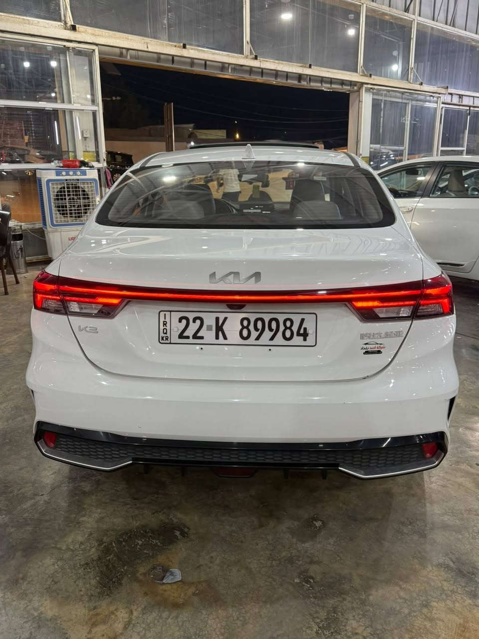 Kia K3
موديل 2022
مكينة 1500 دبل نوزل 
لد امامي خلفي 
بصمة ابواب 
بصمة تشغيل 
فتحة 
تبريد بيانو 
شاشة 
كامرة 
انظمة قيادة 3
كشنات جلد 
هاند بريك بصمه 
اوتو هولد 
تحكمات ستيرن 
مثبت سرعة 
مكفوله من الصبغ يوجد بارد 
جاهزة من كل شي 
ماشية 86 الف كيلو متر 
السعر 123 وبيه مجال
الموقع الكريعات شارع الوقف السني معرض الدلة
للتواصل اتصل على الرقم ***********
