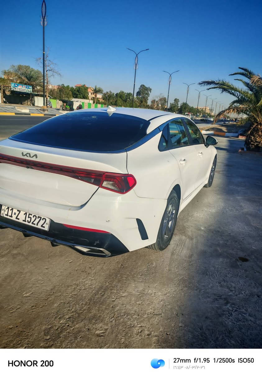 يا الله مستعجل على بيعتها
كي فايف موديل 2023 ابيض.. أمريكي 
محرك 1600 تيربوي
بصمه سياره
تشغيل عن بعد
بصمة أبواب مع ترحيب
بصمه جنطه
رادار امامي مع كامره
مانع انزلاق
شاشه حجم كبير تدعم كار بلي
فول قياده ذاتيه مع فول تحكم ستيرن
مرقم بسمي سياره
العنوان بغداد الشعب
السعر 160 بيها مجال بسيط
استفسار# ***********
