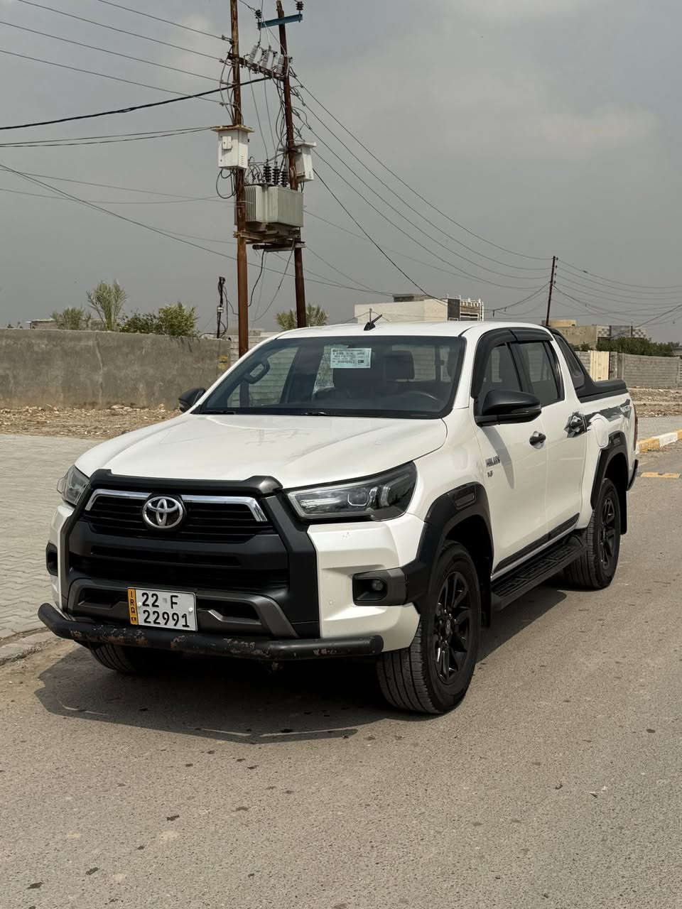 هايلوكس ادفنجر 2021
ماشية 112 الف كيلو
رقم اربيل الجديد تحويل او وكالة
مكاني بغداد 
325$
***********
