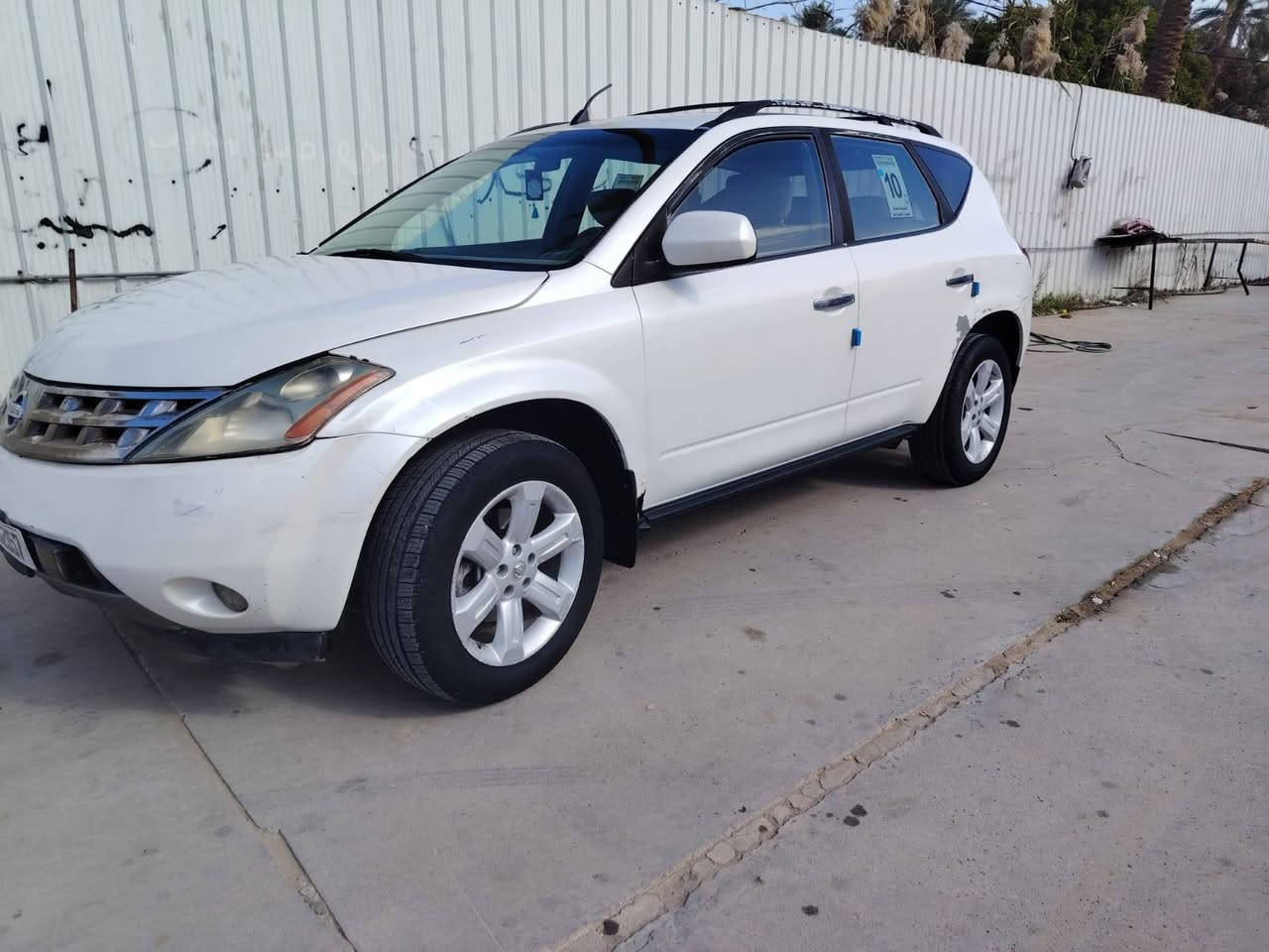 بسم الله الرحمن الرحيم
نيسان مارونو موديل 2006
حجم المحرك 6سلندر 3500
وارد أمريكي 
داخل بيجي 
كير مكينه انضاف 
حادثة موضح بل صوره 
صبخ احزام 
حداديه الاماميه مبدله الخلفيه نص عمر 
هزه وسنويه جديده لحد 2030
السعر 58وبيه مجال 
عنوانه حله اطفيل عمود 340
رقم الهاتف ***********
مجتبئ الانيق
