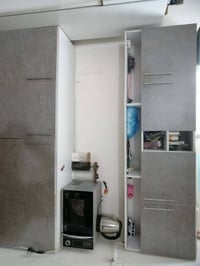 غرفة نوم ٥ قطع • كاونتر مرمر • سخان ١٠٠ لتر