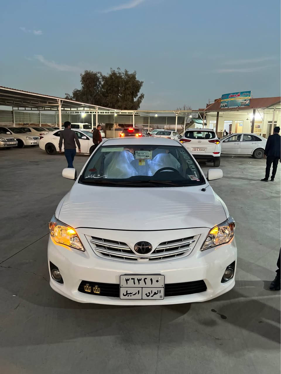 کورلا 2012 مکینە ١٦ ..***********
2 پارجە بی لیدان …2قطعە صبغ 
مکینە گیر تبرید ترای هەموو گیانی بەشەرت
تەخم تایە ویل نویە سیارەکە وەک شوشەوایە
قەپو قۆپی نیە بی لیدانە سنوی بەسەر جوە تحویل بەشرت
سعر $117 وەرقە مجالی برایانە 
ژ.م***********.. أربيل, العراق
