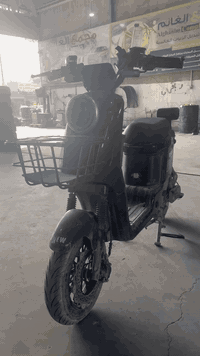 دراجة شحن • بطاريات جديدة • كفالة