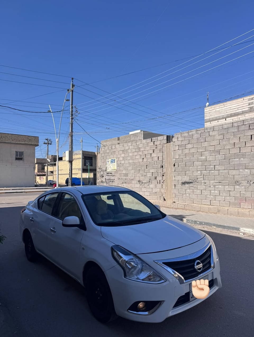 نيسان سني هندي مديل2021
نيسان سني هندي مكفوله ضربه صبغ تبديل عدا شوف العين والبارد
ماشيه75
رقم اربيل باسم شركه 
سنويه بعدها مامنتهيه
سياره جاهزه وكامله من كلشي 
مكاني البصره تنومه
السعر 105
رقمي ***********
