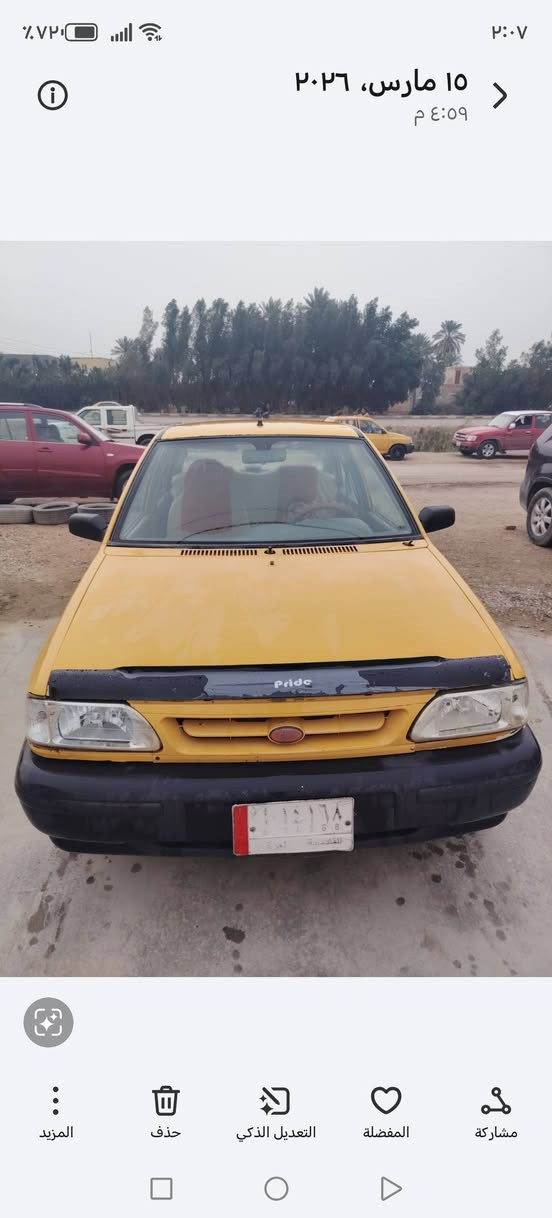 سلام عليكم سايبه موديل ٢٠١٥ مكفواله من ضربه وتبديل مشروع وطني رقم قادسيه تحويل مباشر كير بيه نمره رابعه تفلت ولمحرك بيه خيط بخار تخم تاير كهربائيات شغاله *********** مكان دوانيه عفج سعر ٢٥ وبيها مجال
