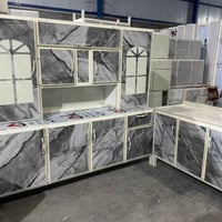 كاونتر ٢م • سنك ١٫٢م • مرمر المنيوم صيني