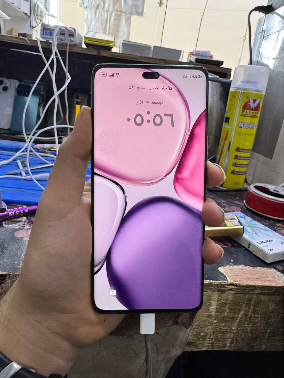 هونر X9c
256 ذاكرة 
عشوائية 12
الجهاز كلشي ممصلح بي ومكفول 
بي رصعات 2 وفطر بل الغلاف مال الكامره  
كلشي شغال بي.ومكفول من التصليح 
وسعره جداً مناسب 
حله ابو خستاوي 
*********** المصيب, بابل
