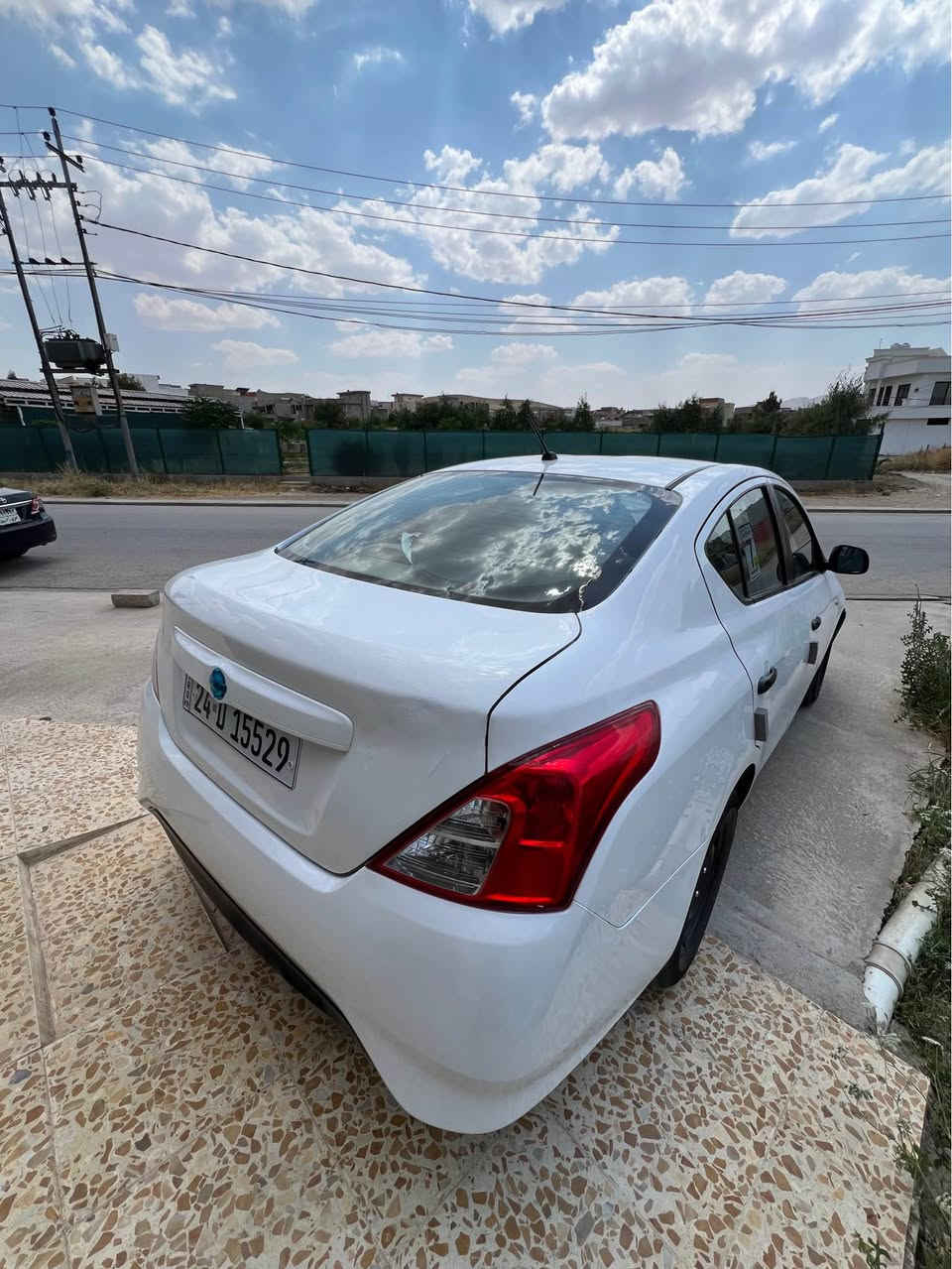 نيسان صني ٢٠١٨ گير عادي جام كهربائي رقم و سنوية جديد محرك و تبريد شرط بيها ٣ قطع  صبغ سعر ٧٢ ورقة *********** عنون قضاء بردرش اكر, نينوى
