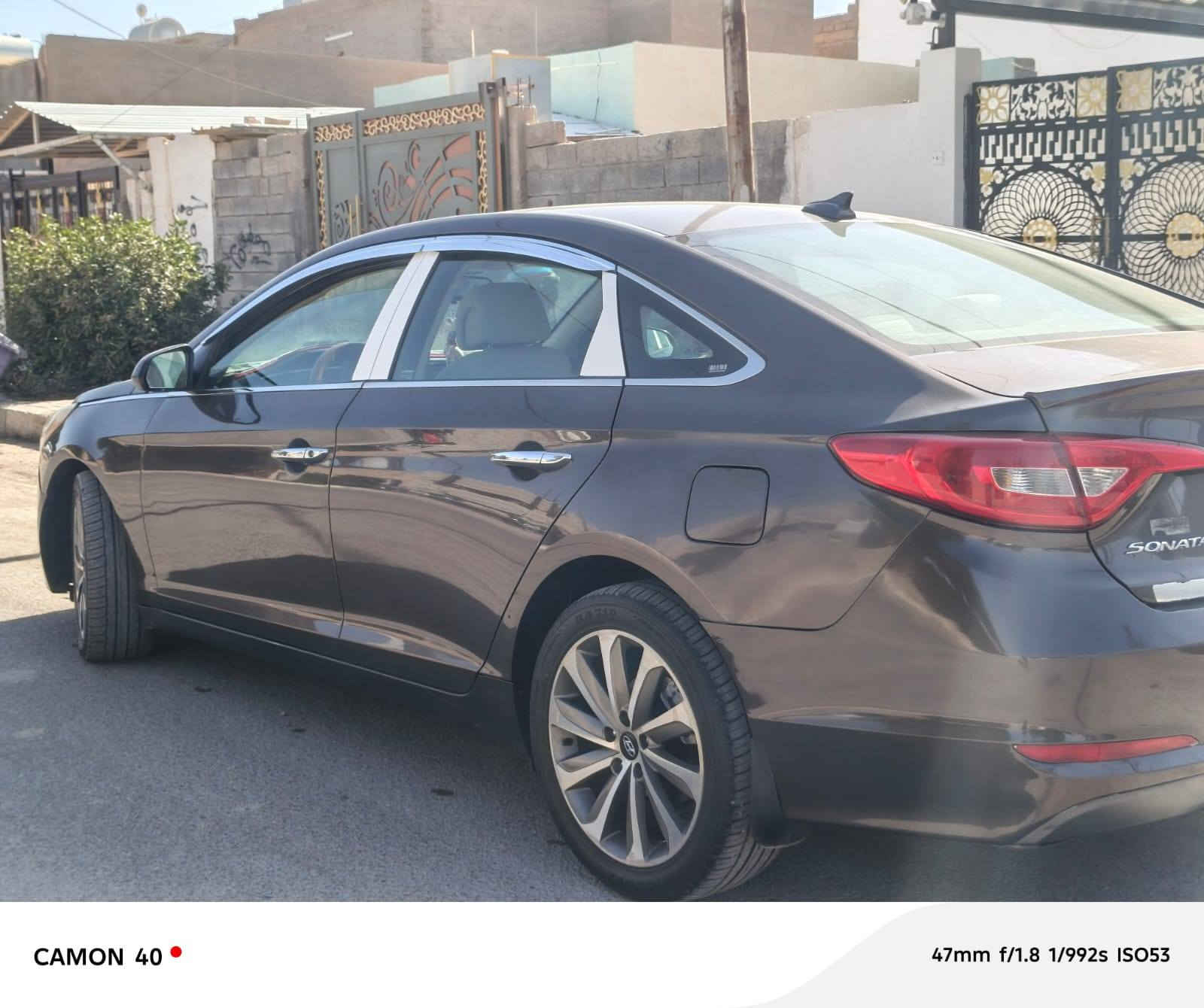 سوناته
موديل 2016
نص فول
شاشه
كامره
حساس
٣ انظمت قياده رياضي وعادي
قطعتين تبريد
رقم سليمانيه جديد سنويه ٣٠ هزه جديده
تحويل نباشر
محرك 2400 شركه معلي كازكت بدون ادونص
صدر جديد تخم تاير
تبريد ثلج
لايت زنون اصلي
سياره جديده بمعنه الكلمه
صبغ ٣قطع بدون دواخل قطرت معجون ما بيها
مكاني الرمادي التأميم
السعر 115 بي مجال
رقمي ***********
