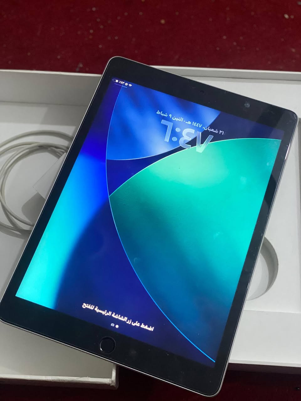 ايباد 9
مكفول شرط مامفتوح
ذاكرة 64 
نموذج أم أمريكي
كلشي شغال
ملحقاته كامله
 مراوس ب إيفون او بيع
سعرة 225 
مكاني قضاء سيددخيل


**إذا كنت صاحب هذا الإعلان وتريد حذفه لأي سبب، رجاءا أرسل رسالة إلى الدعم الفني**