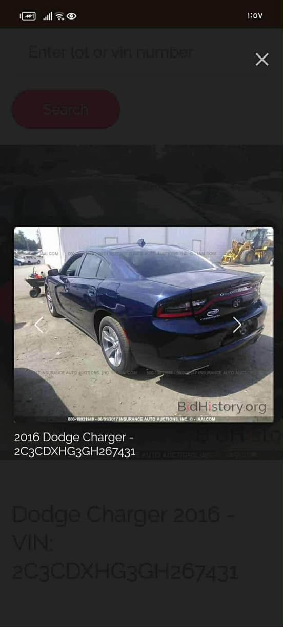 سلام عليكم
جارجر 2016 SXT
باب تبديل نفس الون
وجاملغ امامي صبغ 
رقم سيارة بغداد 
تحويل ثاني يوم 
مكان السيارة كربلاء حي الحسين 
***********
