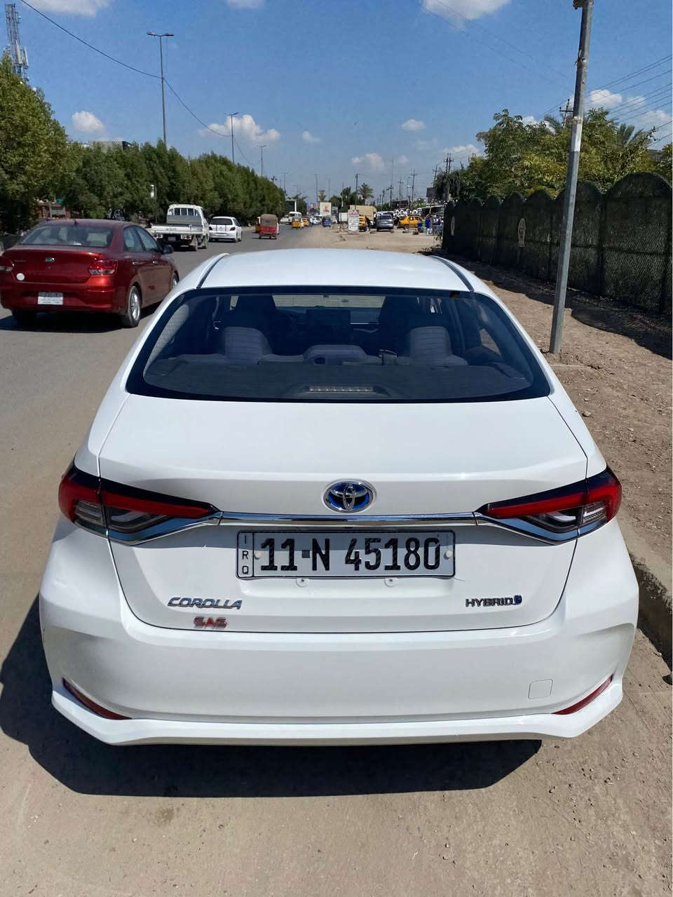 كورولا 2023 رقم بغداد
وارد صين شكل خليجي
فول مواصفات عدا الكشن مخمل
بيها بارد قليل بركن البنيد جهة السكن ممبين بالتصوير
ماشية 40 الف كيلو
السعر 14200$ وبيها مجال
بغداد / حي العدل
*********** بغداد, العراق
