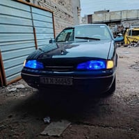 1.دايو برنس موديل 96 فراشه لون مميز بحري رقم بغداد دولي تحويل مباشر هز...