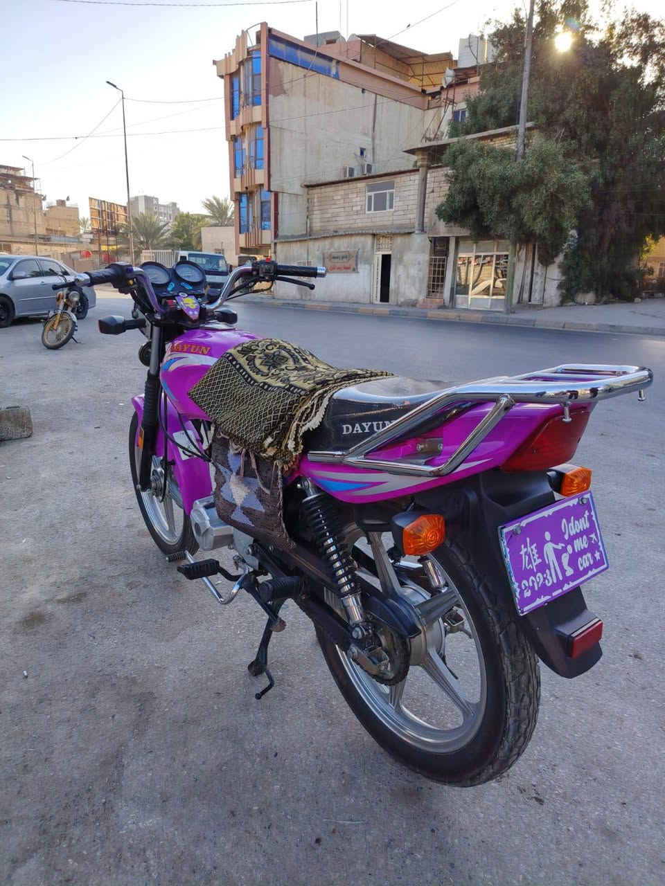 عضم بنفسجي 23 شهر ال 9 دراجه ماعايزها شي اوكلها شغاله متواجد ع الفيس رقمي ***********.  اوراق اصولي
