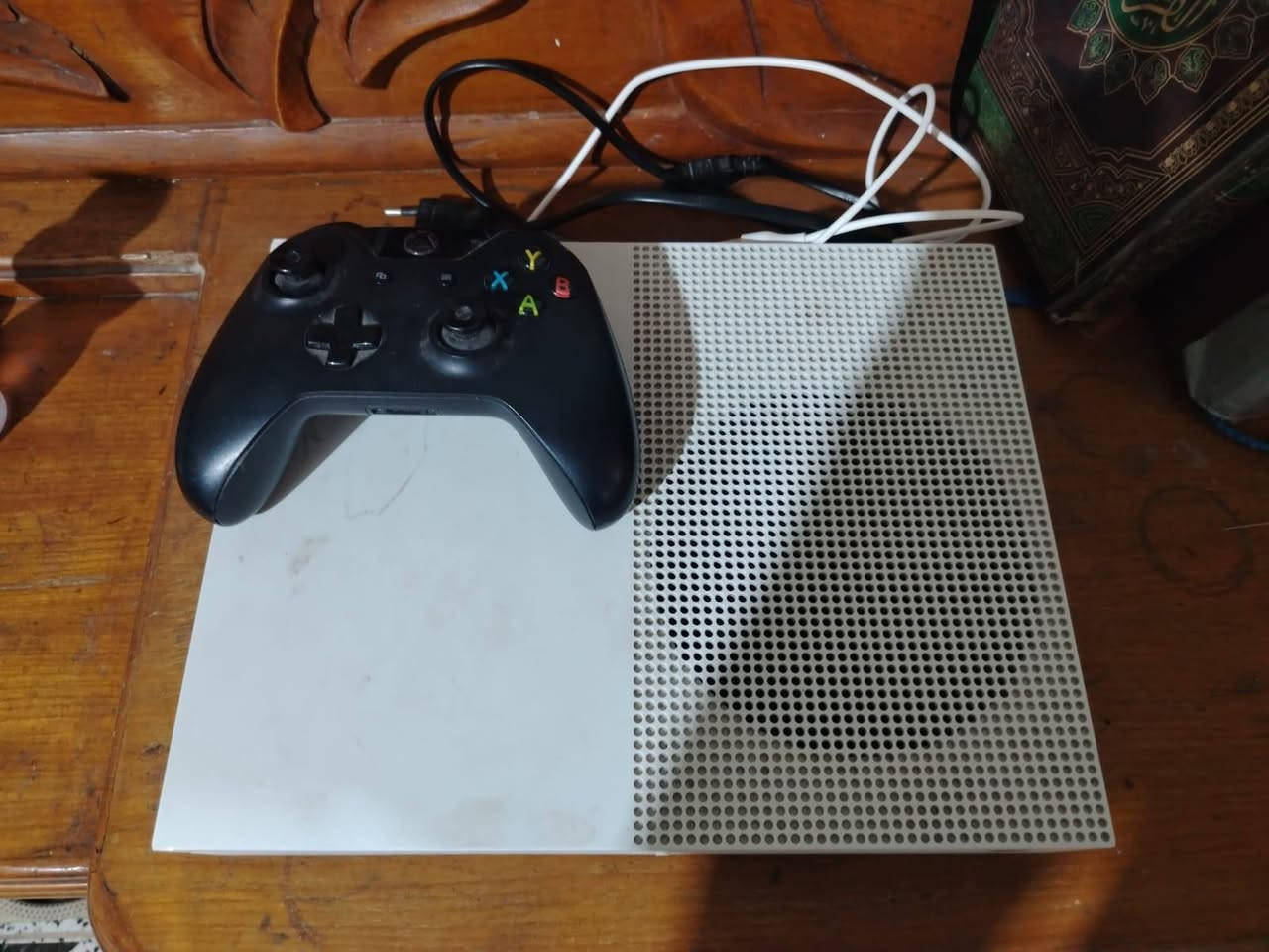 Xbox One S
ذاكره 1TB بي شتراك كيم باس شهرين صار تقريبا 3اسابيع من مشترك جويستك واحد ويا  السعر 175 وبي مجال


**إذا كنت صاحب هذا الإعلان وتريد حذفه لأي سبب، رجاءا أرسل رسالة إلى الدعم الفني**
