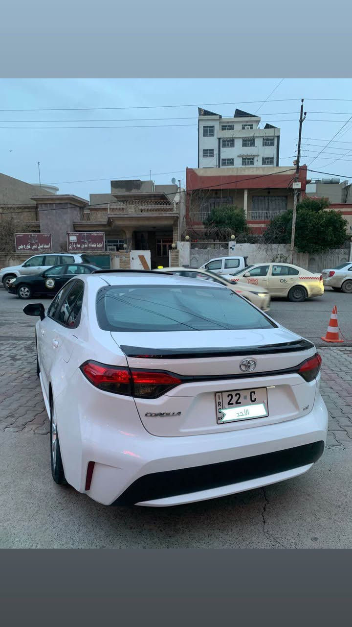 تۆیۆتا کۆڕۆلا ، کندی 
مــــۆدیل 2022 ـLe 
م / V4, 1.8  کپس 
ڕۆیشتن / 24000 مایل 
ڕەقەم و سەنەوی نوێیە 
مواسفات فوول بەسمە 
سلایت ، ڕادار ، حساس 

 چاملغ و دەرگای پشتی سبوغی دوبەی ، ۱ دەرگای سەکن بیلاد گۆڕاو
بێ ئێڕباگ ، کەمەک ناو سندوق هەیتی ، یەک تەعدیل 

تەنها فرۆشتن نرخ  ( 163 ) وەرەقە
*********** أربيل, العراق
