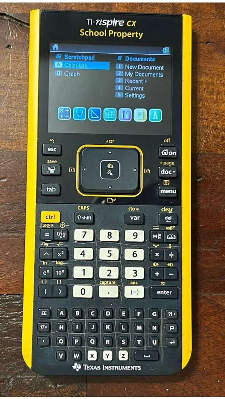 حاسبات علميه مبرمجه
للمهندسين و الاساتذة و الباحثين 
Nspire cx cas
من شركة Texas Instrument
عباره عن كومبيوتر مصغر
ماوس باد لمس
شاشه ملونه تلفزيونيه
السعر حسب نوع الحاسبه
للاستفسار الاتصال *********** واتساب ➡️ 🌹
