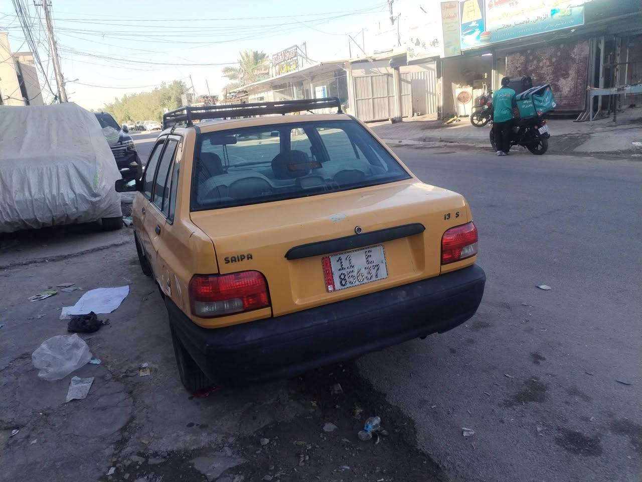 🚖 للبيع | سيارة تكسي سايبا جاهزة للعمل 🚖 السعر 33 
سيارة بحالة جيدة، اقتصادية بالوقود، وجاهزة للشغل مباشرة.
✔️ محرك ممتاز
✔️ أوراقها جاهزة
📍الموقع: العراق
📩 للاستفسار والمراسلة على الخاص أو الاتصال. ***********
#سيارات_العراق #بيع_سيارات #تكسي #سيارة_للبيع #سوق_العراق #سيارات_مستعملة
