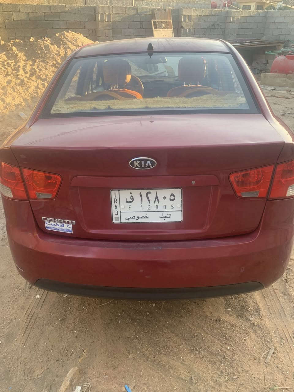 سيارة سيراتو خليجي للبيع موديل 2012 كفالة عامة من تبديل وضربة قويه وصبغ مكينة وگير شرط كفالة تبريد تدفئة شغال حدادية جيد جدا رقم نجف مكان نجف براكية سعر 110$
للمعلومة ابيع شرط مداور خلال شهر 
للاستفسار ***********
