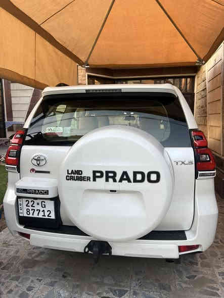 السلام عليكم برادوtxs بلاك ادشن
موديل ٢٣ اخر وجبة صيانة مجانية بشركة لحد ٤٠ الف 
ماشية ٢٦٠٠٠ على ايدي جديدة 
فول مواصفات مكفولة 
كراسي جلد بلاد وكهرباء
شاشة كاربلي اصلي 
حساس خلفي 
جام اوتو 
شاحن وايرلس
لايت لد عالي ناصي
مري شفط
حساس اطارات
مثبت سرعة
فتحة سقف
نظام ايكو
تبريد ٣ قطع
٧ راكب 
المكان بغداد الجديدة 
السعر ٤٩٥ ورقة للبيع فقط 
ممتواجد فيس ***********
