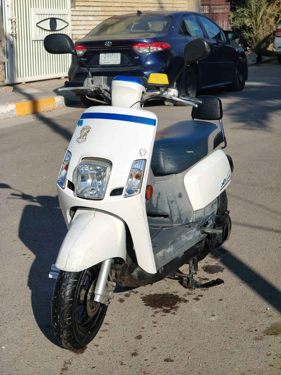 بوليس مسطرة داخل رصاصي مكفولة كفالة عامة مكينة وكفر ختم واحد جيب 10 فيتريه وفحص رقم ***********
