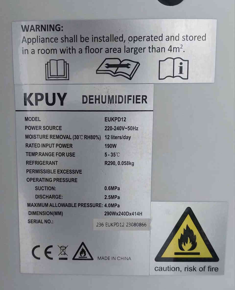 جیهازی نەهێشتنی شی ‌(رطوبه)  لە 24  سەعات 12  لیتر   دەپاڵێوێت.
ی ئەمەزۆنە.
***********
*********** كويسينجاك, أربيل
