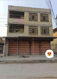 للبيع بناية ركن تجارية مساحة ‪100م   واجهة 10م نزال10م عنوانها بغداد ض...