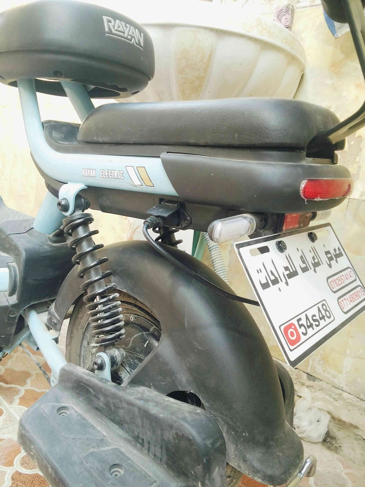 السلام عليكم دراجة شحن للبيع نضيفة السعر 400 العنوان الشطرة قرب مستشفى الحوراء هاتف ***********وتساب ‏‪0780 183 9153‬‏
