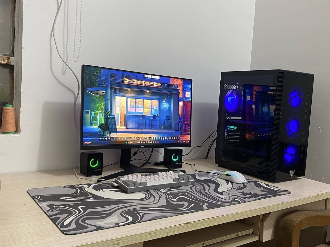 سيت اب كامل للبيع
الكيس:

كرت شاشة GTX 1660 super 6GB

معالج  Ryzen 5 5500

رامات 16GB

تخزين m.2 256 ssd + ssd 128 

باورسبلاي 650w

الشاشة: 

165Hz full hd

اكسسوارات:

ماوس باد

كيبورد من ريد دراغون 

ماوس من فانتج 

وسبيكرات من فانتج 

و يو بي اس 1500 من Lion 

وندوز 11 برو

التجميعة تشغل كل الالعاب ب اعلى جودة ومابيها اي خلل مباشرة تشغل وتلعب استخدام لمدة سنه سبب البيع طالب سادس

اخذتها كامله هي و الاكسسوارات وكلشي بمليون و 200 ابيعها بمليون كامله او مراوس بلابتوب مواصفات قويه


**إذا كنت صاحب هذا الإعلان وتريد حذفه لأي سبب، رجاءا أرسل رسالة إلى الدعم الفني**