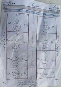 بسم الله الرحمن الرحيم  مجموعة قطع ( دوانم) مفصلة على شكل دوانم والشار...