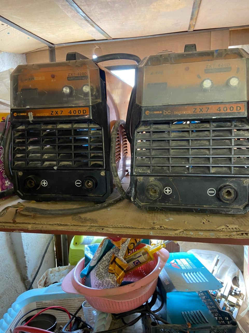 من بعد اذن مدير الكروب 
للبيع مكاءن لحام تري فيز كوري الصنع شغاله ولكن لا تلحم بيه مشكله تحتاج للتصليح سعر الوحدة  ٦٥ الف من الاخير 
لاستفسار الاتصال *********** 
المكان بغداد  غير متواجد فقط الاتصال واتساب
