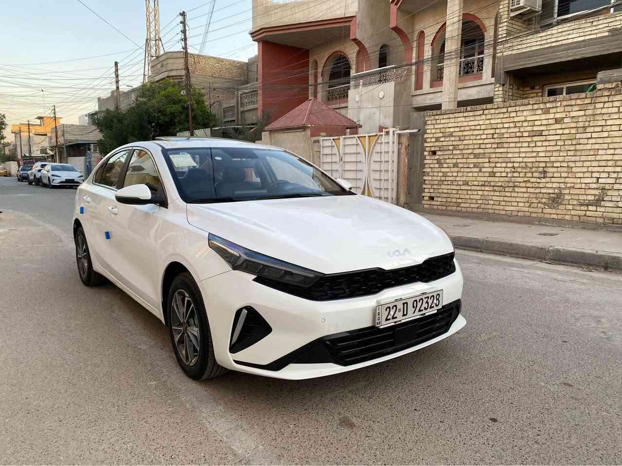 كيا K3 تجميع موديل 2024 

السياره مكفوله من ضربة وصبغ وتبديل 

المواصفات فول الفول

بصمه ابواب وبصمه تشغيل 

محرك 1500 دبل نوزل 

رقم اربيل بسم شخص عربي شرط التحويل           

شاشه ديجتال          

لد امام خلفي نهاري

لايت زنون عالي ناصي                                         

كشنات جلد

هند بريك بصمه 

تبريد لمس شاشه 

اوتو هولد           

فتحه سقف                                             

حساس لايت 

حساس خلفي بلادي 

حساس أمامي بلادي 

كاميرا خلفيه بلادي 

نضام تشغيل الكامره

شاشه  كبيره اصلي ابل كار بلي 

نضام ترحيب مري شفط

نضام مود درايف إيكو وسبورت و عادي

تحكم ستيرن فول 

ويل كب كروم 

لد امامي نهاري

مانع انزلاق

ايرباكات عدد 6

للاستفسار  *********** سيف مكاني شهداء البياع او حي الاعلام السعر ١٤٣ورقة بيع او مراوس حسب القناعه بغداد, العراق
