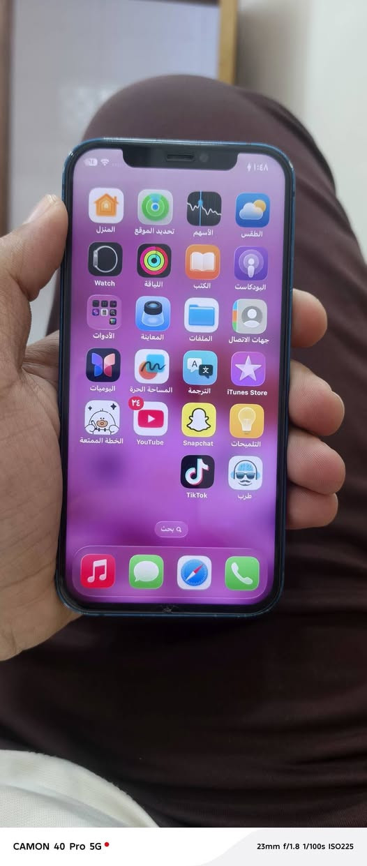 ايفون 12مبدل شاشه وبطاريه الذاكره 256 شاشه نوعيه جيده والبطاريه كذالك السعر 150وبي مجال ***********
