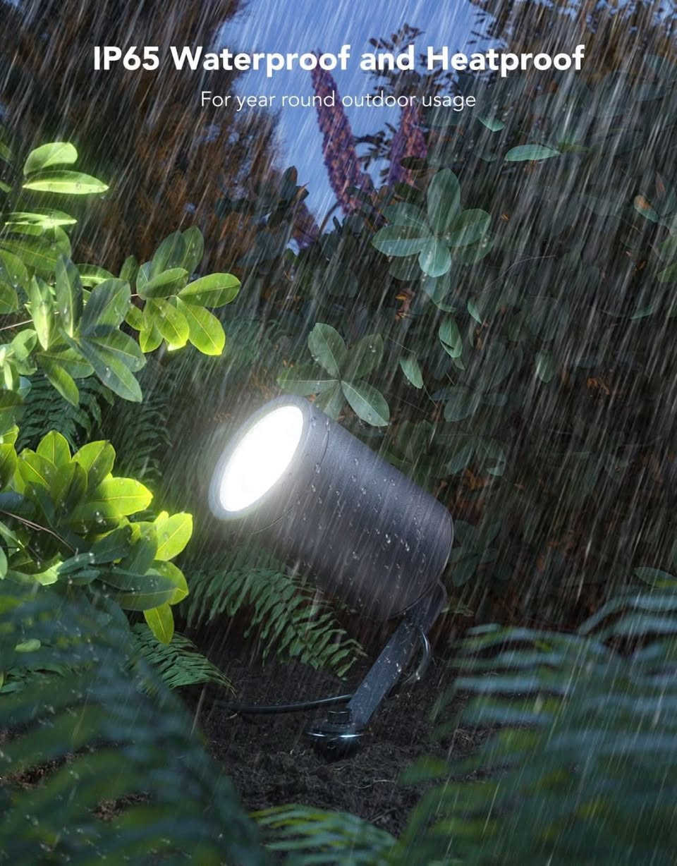 توفر من جديد  كمية جدا محدودة
حوّل حديقتك إلى لوحة فنية مع إضاءة Govee RGBIC Spotlights الذكية! ✨🏡
إذا كنت تبحث عن الفخامة والأداء القوي، طقم كشافات Govee RGBIC Spotlights هو الاختيار الأمثل لواجهة منزلك أو حديقتك.
لماذا تختار موديل H7065 بالذات؟ 🤔
✅ إضاءة خرافية: سطوع يصل إلى 500 لومن للكشاف الواحد، أقوى بمراحل من الإضاءات العادية.
✅ تقنية RGBIC: ميزة الألوان المتعددة في وقت واحد؛ يمكنك جعل كل كشاف بلون مختلف أو اختيار تأثيرات متحركة انسيابية.
✅ تصميم فخم ومتين: الهيكل مصنوع من الألمنيوم عالي الجودة (وليس البلاستيك)، مما يضمن عمرًا أطول ومظهرًا راقيًا.
✅ مقاوم للظروف القاسية: معيار IP65 لمقاومة الأمطار والغبار، وتتحمل درجات الحرارة العالية والبرودة الشديدة.
✅ تحكم ذكي كامل: ارفع يدك عن المفاتيح! تحكم بالألوان، السطوع، والمؤقت (Timer) عبر تطبيق Govee Home من موبايلك (Wi-Fi & Bluetooth).
✅ تفاعل مع الموسيقى: الكشافات تحتوي على حساس صوتي يجعل الإضاءة ترقص مع أنغام الموسيقى في جلساتك الخارجية.
✅ دعم الأوامر الصوتية: متوافق تماماً مع Alexa و Google Assistant


**إذا كنت صاحب هذا الإعلان وتريد حذفه لأي سبب، رجاءا أرسل رسالة إلى الدعم الفني**