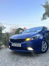 كيا فورتي وراد امريكي موديل 2017 السياره خير من الله    رقم انكليزي ال...