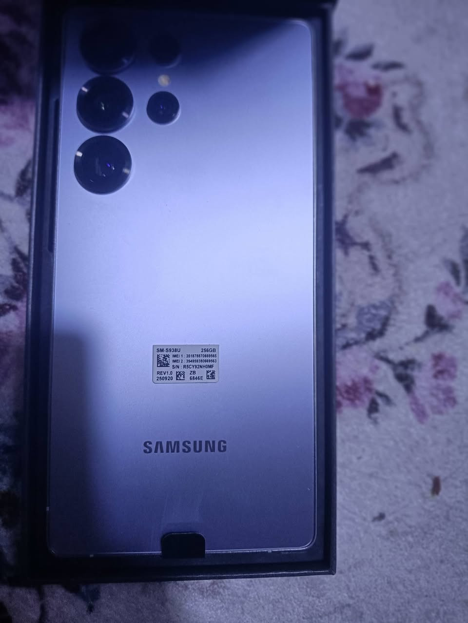 سامسونك S25 Ultra💥
مقفول شريحه

رام 12 ذاكره 256

جهاز بعد بالكارتون ممشتغل

فيديو بجوده 8k 🔥

السعر850 قفل


**إذا كنت صاحب هذا الإعلان وتريد حذفه لأي سبب، رجاءا أرسل رسالة إلى الدعم الفني**