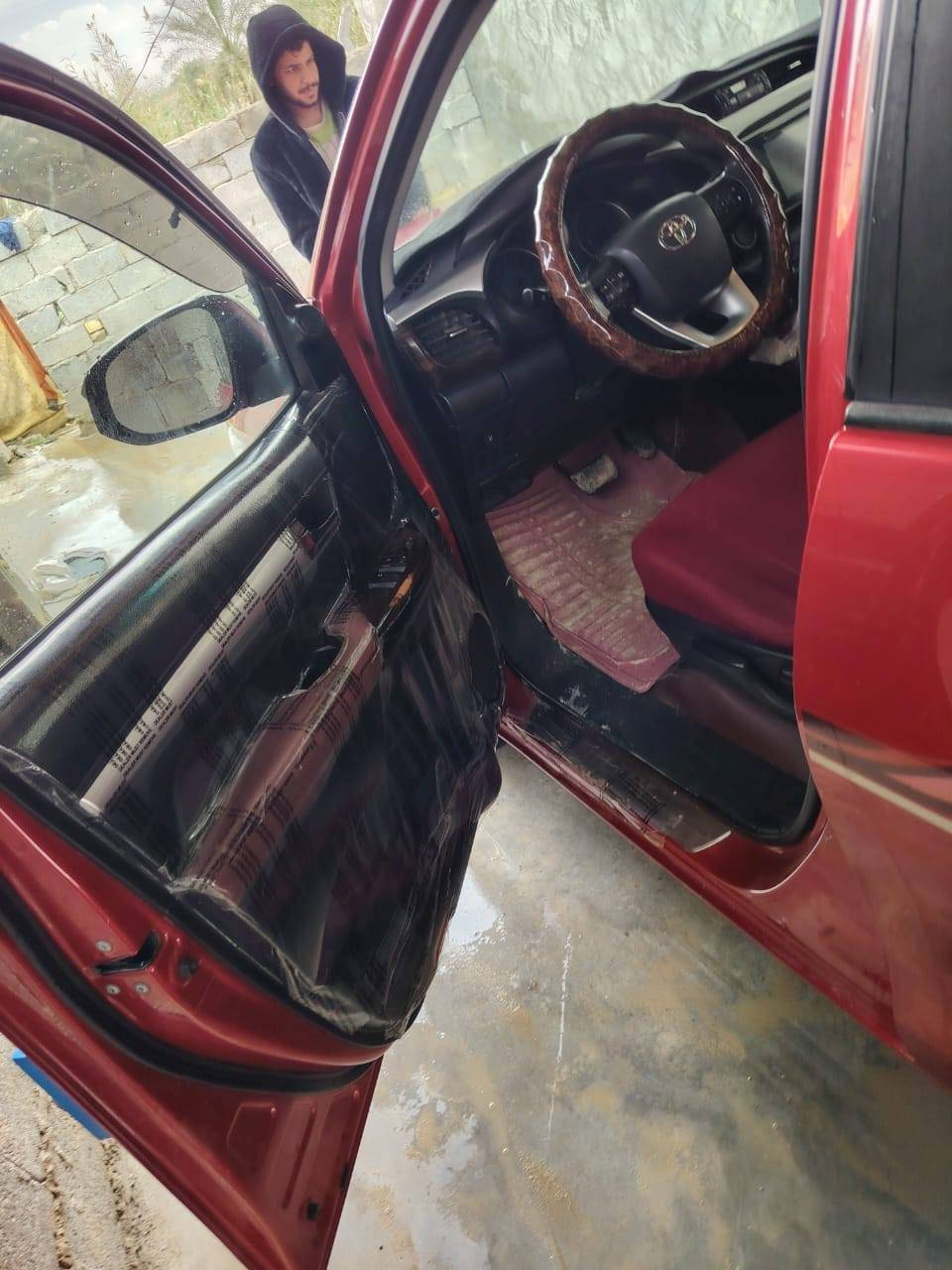 السلام عليكم  تيوتا هايلوكس 2019 مكفوله كفاله عامه من كلشي جديد احله من الصوره فول مواصفات بيها مانع انزلاق تبريد قطعتين تدفه كشنات تبريد وضع شركه السياره السعر 245 وبيها مجال الاتصال ع الرقم *********** بيع مستعجل
