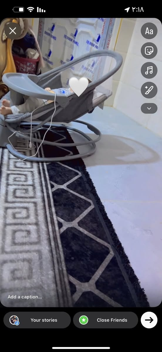 مرحبا بنات عندي هذني اغراض اطفال كلهم نضيفات واخوات جديد الله شاهد العربانه ب20 حجله المشي ب15مال الكعده ب7الف والكريكوت الكهربائي يشتغل على كهرباء ويشتغل على برنامج بي بتلفون تتحكمين بي والله العضيم اخذته ب100وعنوان المحل انطيها اريده ب60الف جديد والله مره او مرتين ستخدام وثاني الكريكوت الهزاز الازرق ب10الف هم نضيف ومابي اي ضرر


**إذا كنت صاحب هذا الإعلان وتريد حذفه لأي سبب، رجاءا أرسل رسالة إلى الدعم الفني**