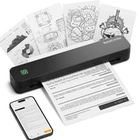 طابعة حرارية • محمولة • رولة ٤٠م