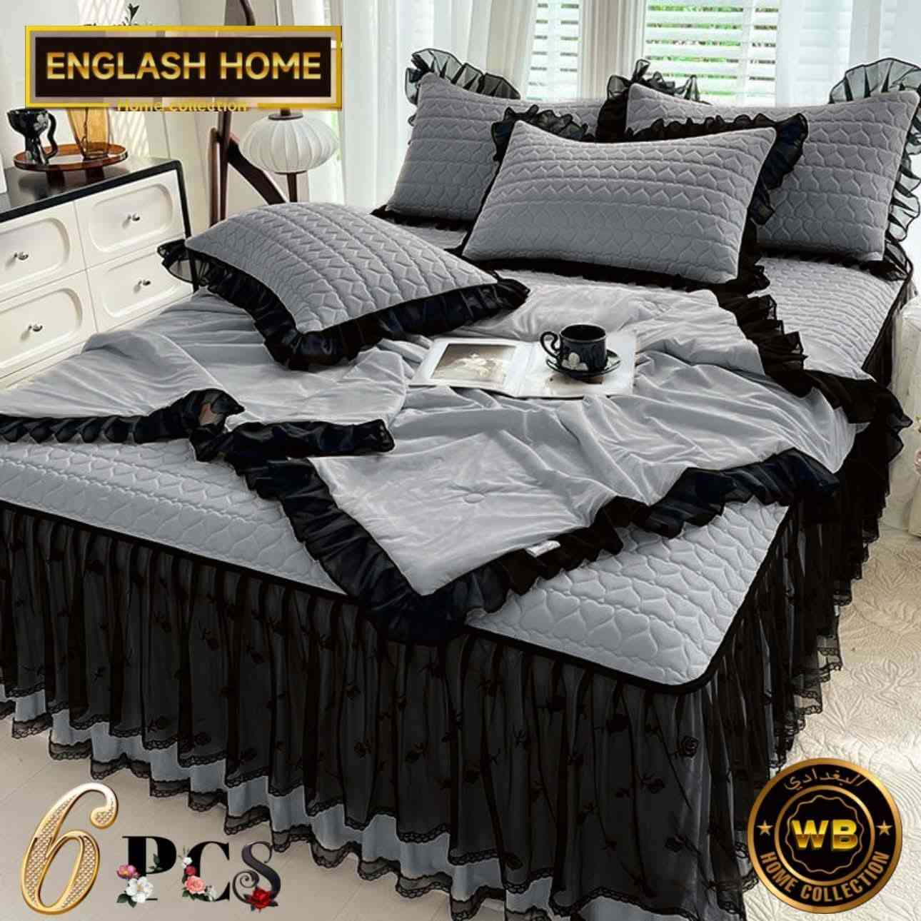 سيت الأميرات ترند موسم 2026
اطلبي قبل النفاذ 🚫🥲
من ماركة الجودة والأبداع انگلاش هوم العالمية 
سيت ملحف نفرين بمنتهى الأناقة والجمال ♥️
الشرشف يكون نزال كما موضح بالصور 
خامة طبية ملمس فائق الراحة والجمال 
المحتويات 6 قطع
* ملحف قياس 220x240+8
* شرشف قياس 180x200+30+50
* وجه مخدة عدد 4
((( السعر 70))) 
تأكد من وجود ماركة انگلاش هوم قبل الأستلام 
المنتج متوفر في جميع فروعنا 
واتساب : 
***********
تتوفر خدمة توصيل إلى جميع أنحاء العراق 
شكرا لأختياركم منتجات انگلاش هوم ♥️⁩
