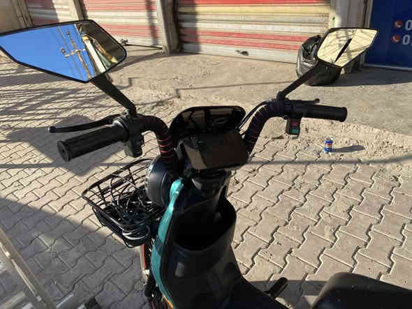 دراجةشحن للبيع  النضافة 90% 4 بطاريات العنوان بغداد الجديدة شارع الطاقة 
السعر ٣٠٠ الف بية مجال لشراي
رقم الهاتف ***********
