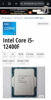 معالج • i5 12400f • بغداد