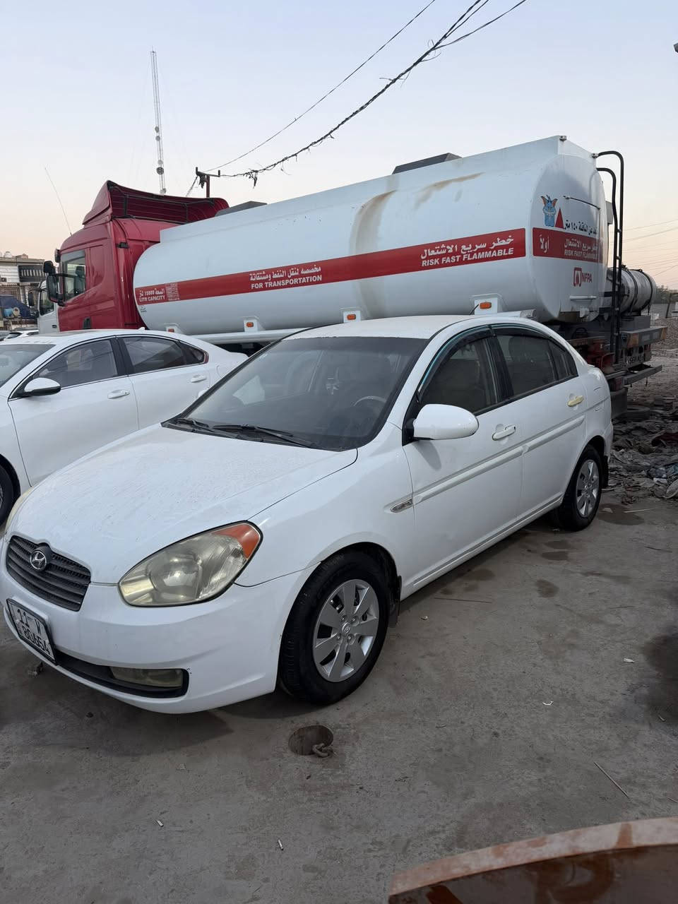 ‏للبيع أكسنت 2010 رقم بغداد خليجي السيارة كفالة عامة بها بدوس صبغ السعر السيارة 93 ورقة وبيها مجال بسيط كلش مكاني بغداد الأمين رقم الهاتف***********
