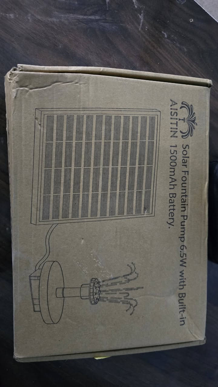 نافورة على الطاقة الشمسية 10 الف


**إذا كنت صاحب هذا الإعلان وتريد حذفه لأي سبب، رجاءا أرسل رسالة إلى الدعم الفني**