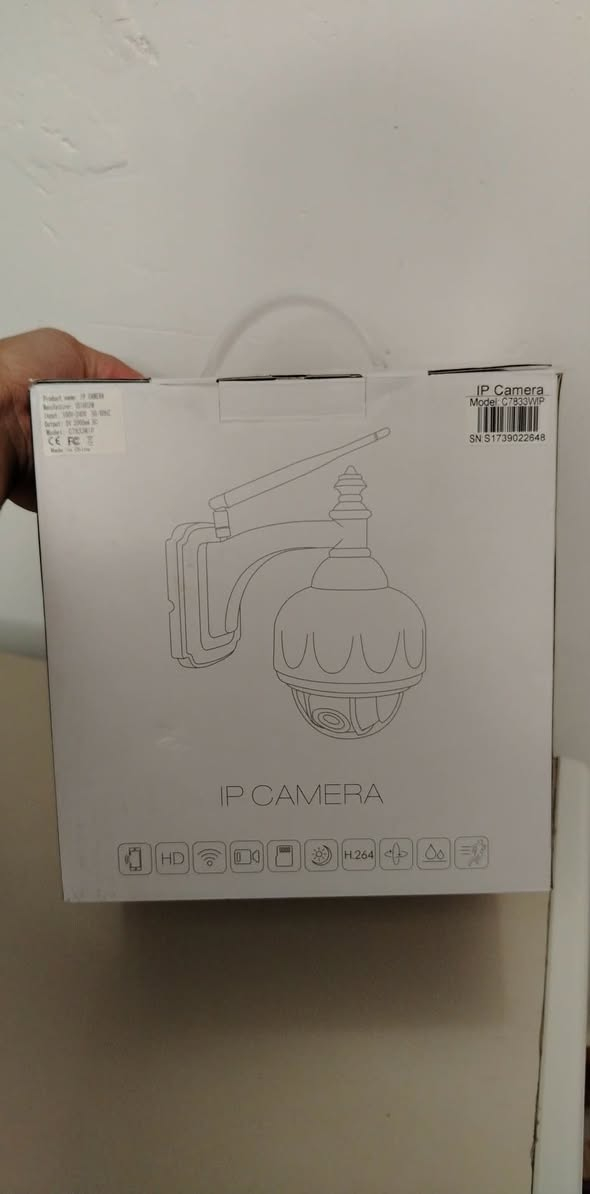 السلام عليكم
كاميرا PTZ دوارة نوع ip تشتغل على الرواتر وكذلك واي فاي  تقريب 5X تشتغل على الموبايل بدي مو بلاستك وثقيل 
سعرها ٢٠ ألف وجديدة بالكارتونة وشغالة ١٠٠٪  بس ابيعها  فحم


**إذا كنت صاحب هذا الإعلان وتريد حذفه لأي سبب، رجاءا أرسل رسالة إلى الدعم الفني**