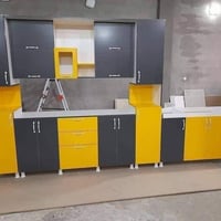 كاونتر خشب HDF • مع سنك • ١٫٥/٢/٢٫٥/٣م