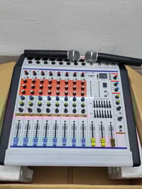 ميكسر ياماها ٨ خط مستغدم ١٠ ايام جديد كولل كارتون  بلوتوث فلاش ايكولاي...